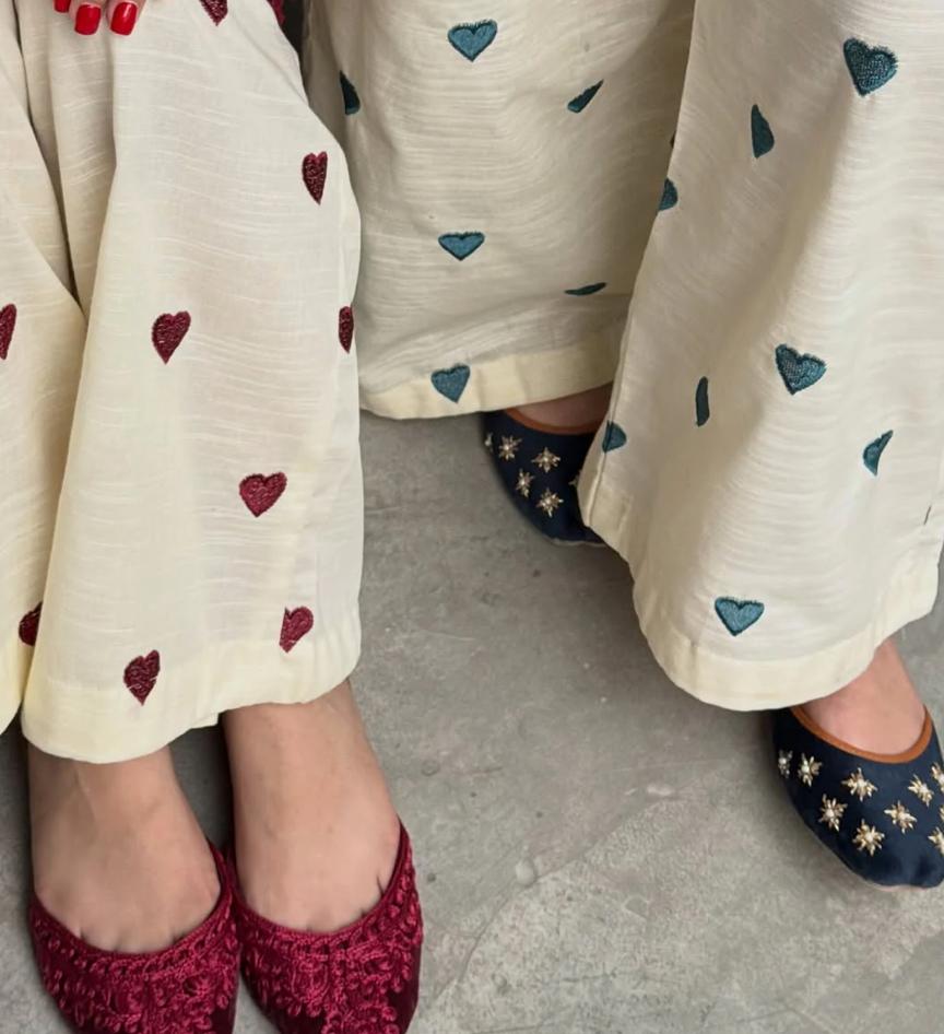 Premium Cherry Red Kurti Palazzo Co-Ord Set